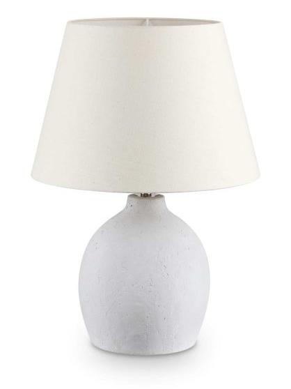 Ideal Lux Boulder Handcrafted Cement Table Lamp