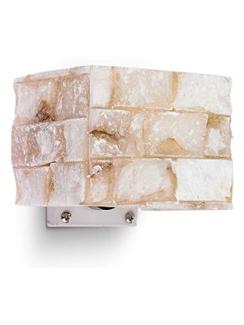 Ideal Lux Carrara wall lamp in alabaster