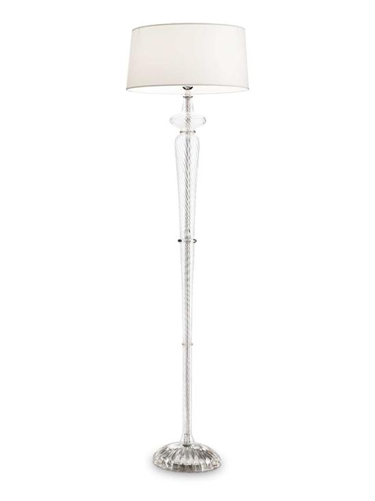 Ideal Lux Forcola floor lamp in blown glass