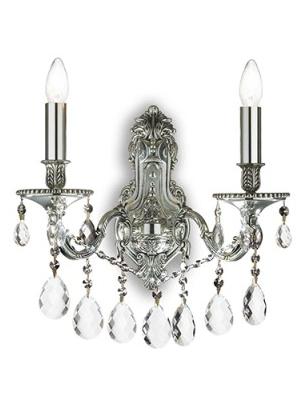 Ideal Lux Gioconda crystal wall lamp