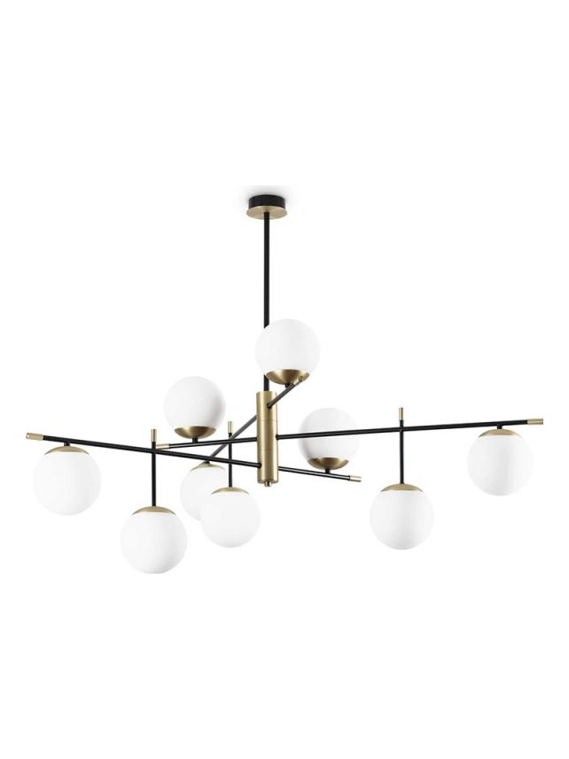 Ideal Lux Gourmet blown glass ceiling lamp