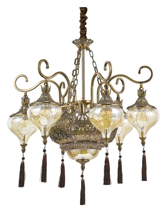 Ideal Lux Harem ethnic chandelier