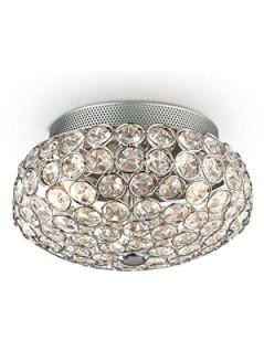 Ideal Lux King ceiling lamp with crystals
