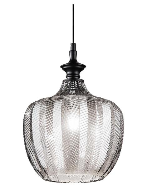 Ideal Lux Lord suspension lamp in blown glass