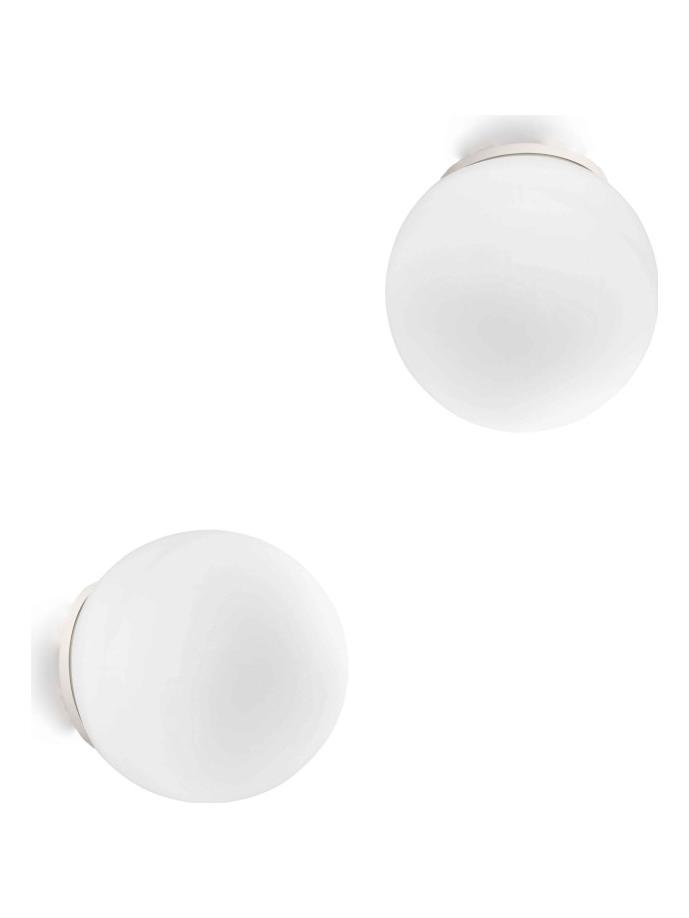 Ideal Lux Mapa Bianco AP1 Spherical Wall Lamp