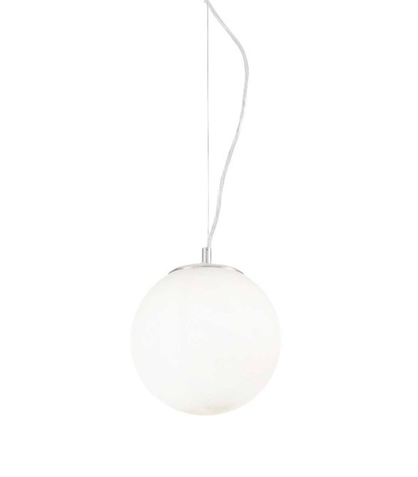 Ideal Lux Mapa Bianco SP spherical suspension lamp