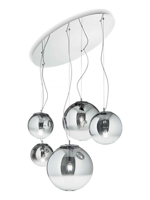 Ideal Lux Mapa Fade SP5 suspension lamp