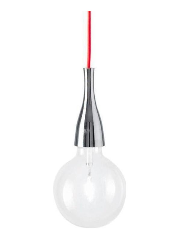 Ideal Lux Minimal LED SP1 Suspension Pendant Lamp Chrome