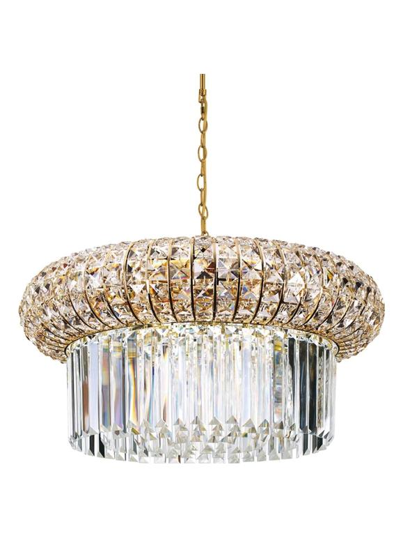 Ideal Lux Nabucco suspension lamp in crystal