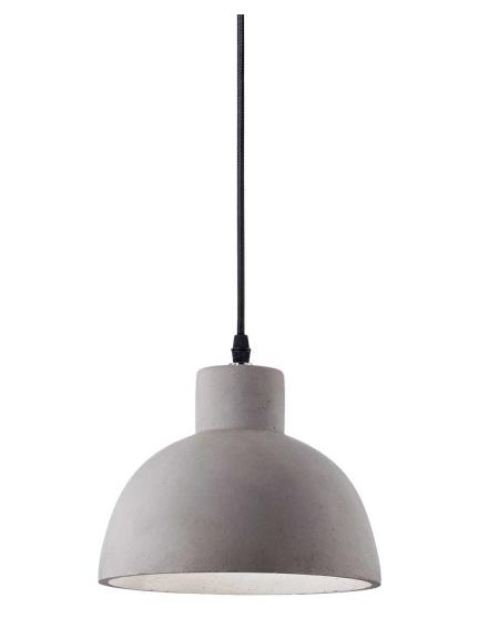 Ideal Lux Oil Suspension Lamp in Cement for Indoors