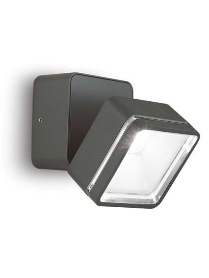 Ideal Lux Omega square wall lamp for outdoor