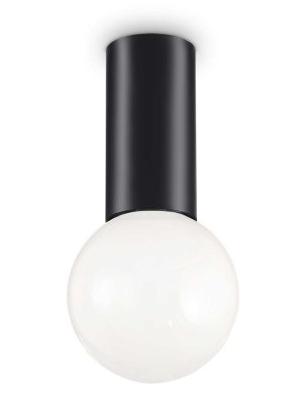 Ideal Lux Petit Modern Ceiling Lamp with Visible Lamp Holder