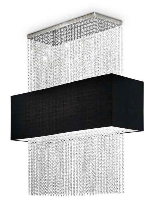 Ideal Lux Phoenix pendant lamp in crystal