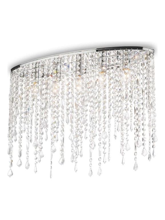 Ideal Lux Rain crystal ceiling lamp