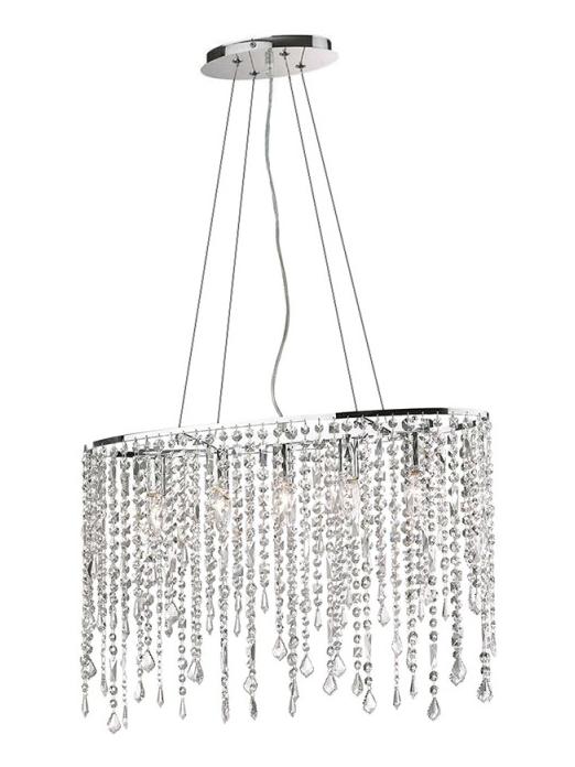 Ideal Lux Rain crystal suspension lamp
