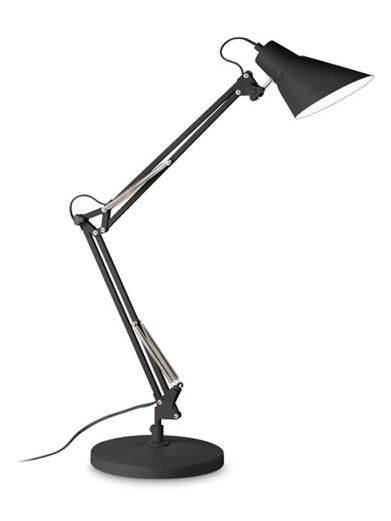 Ideal Lux Sally TL1 Technical Table Lamp with Springs