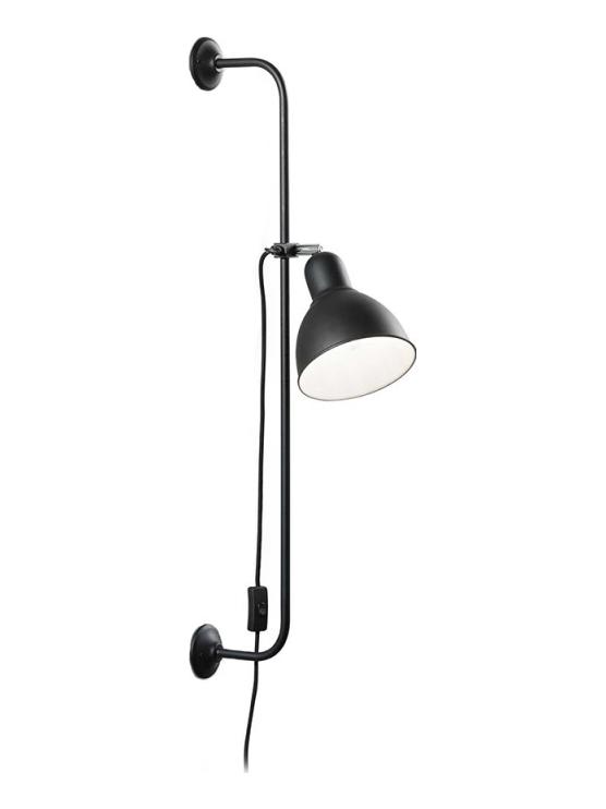 Ideal Lux Shower Wall Lamp Adjustable and Orientable in Metal