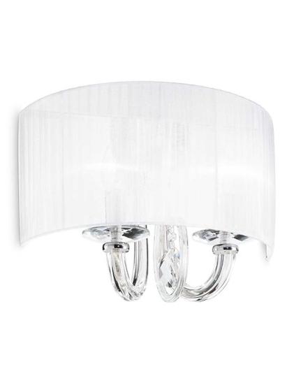 Ideal Lux Swan wall lamp in blown glass