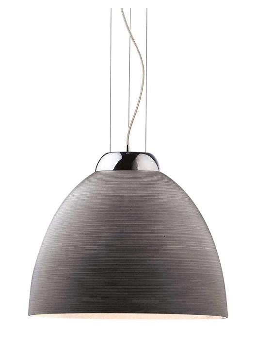 Ideal Lux Tolomeo suspension lamp in blown glass