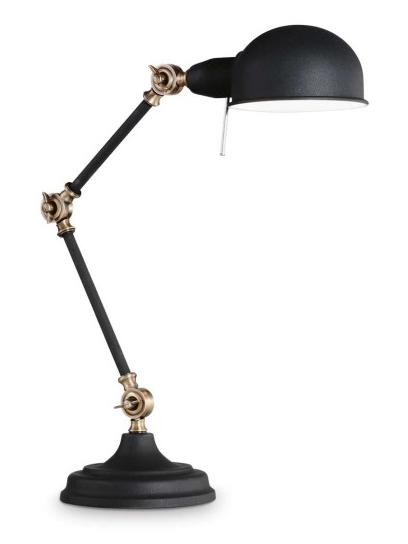 Ideal Lux Truman Vintage Table Lamp with Articulated Arm