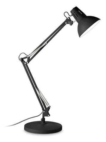 Ideal Lux Wally TL1 Adjustable Technical Table Lamp