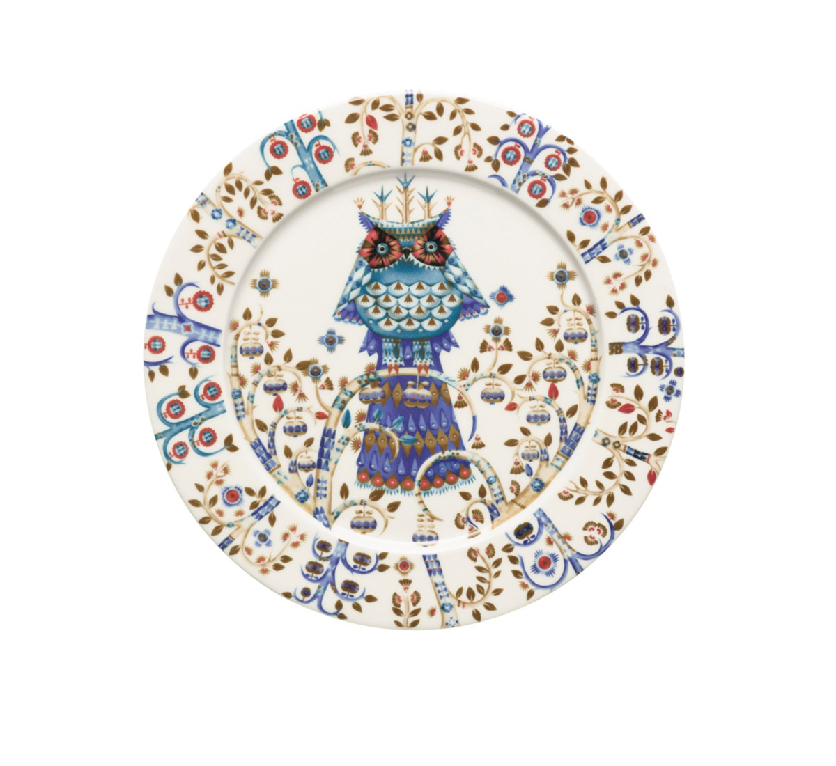 Taika Plate Flat Plate Ø 27 cm white