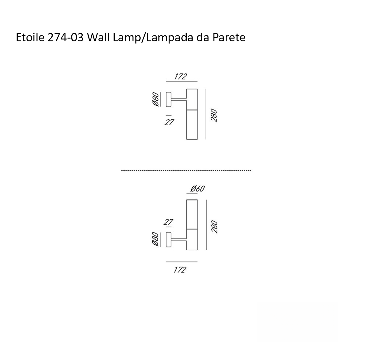https://objectstorage.ap-seoul-1.oraclecloud.com/n/cnk6gaix2gpw/b/loqoqo-conv/o/il-fanale/etoile-274-03-wall-lamp/etoile-sizes.png