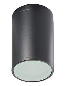 Isyluce Cylin Cylindrical Ceiling Spotlight GU10 Lamp in Aluminum IP54
