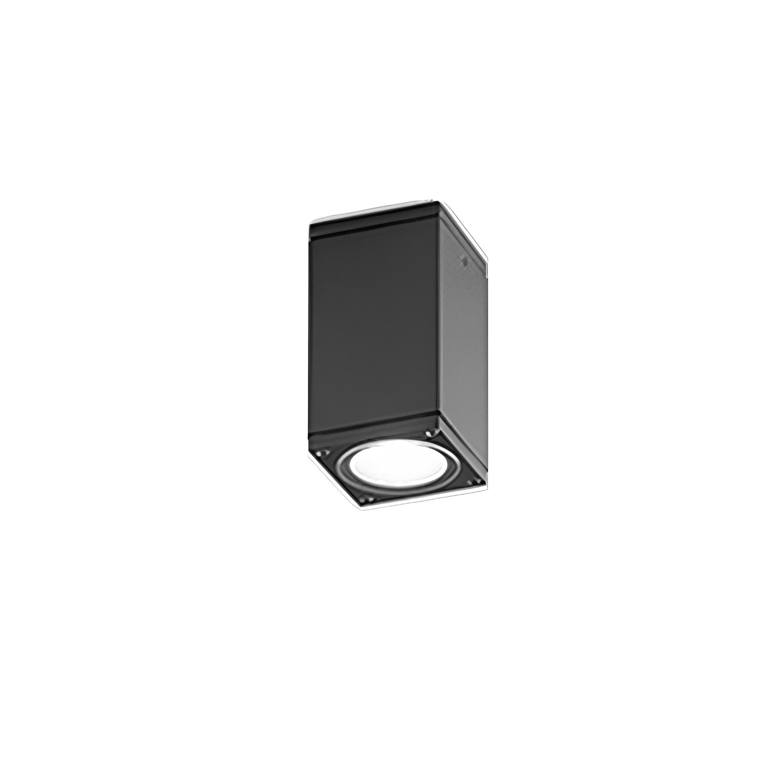 Isyluce Prysm mini Ceiling Spotlight GU10 Lamp in Aluminum IP54