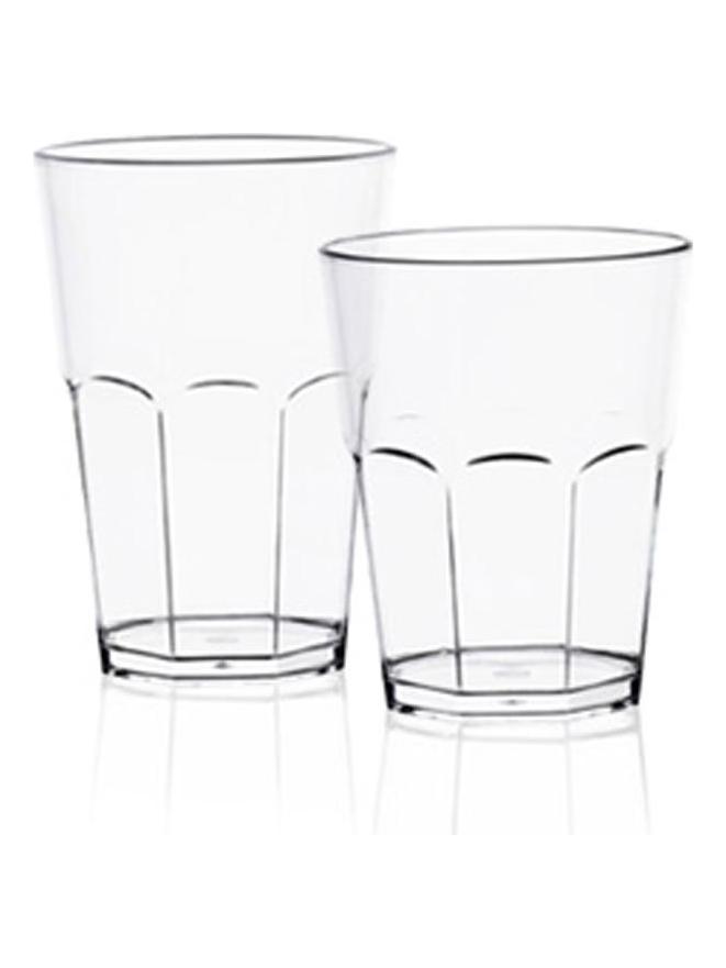 Pacha Transparent Glass Medium - Set of 4