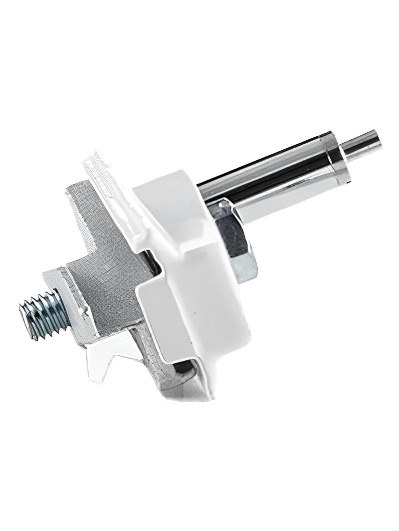 adapter Mechanical accessory with suspension for track