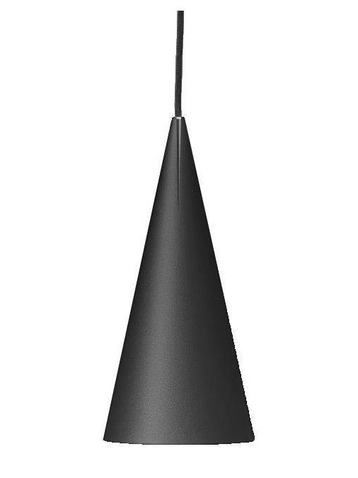 Iconica black cone Suspension led 9.5W 3000K luce calda