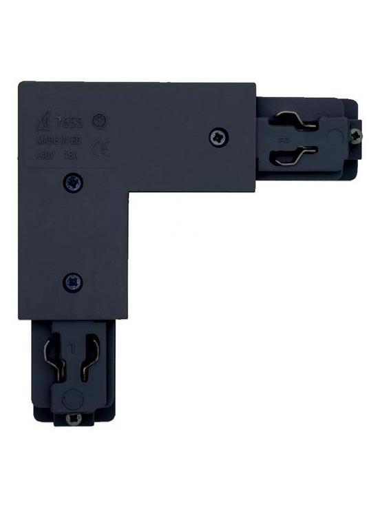 power Coupling L Joint Black Track Three Phase