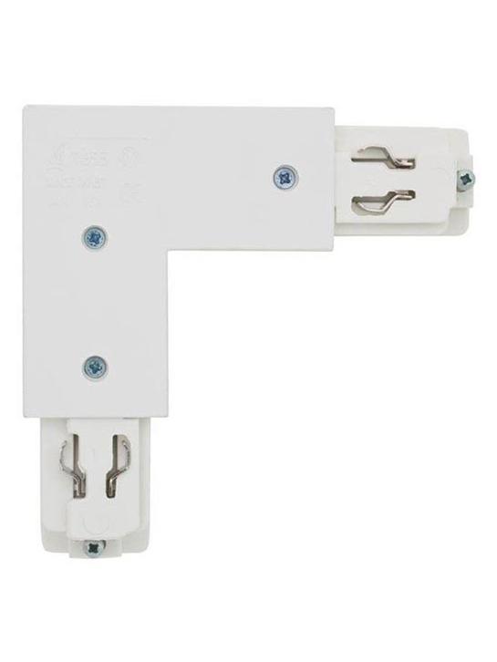 power Coupling L Joint White Track Three Phase