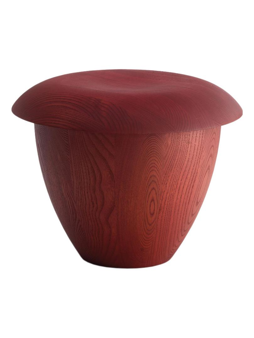 Bon Stool - Red Stained Ash