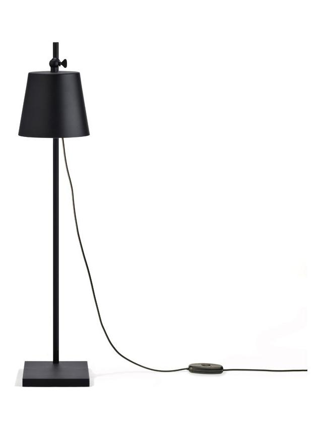 Steel Lab Light Table Lamp - Black