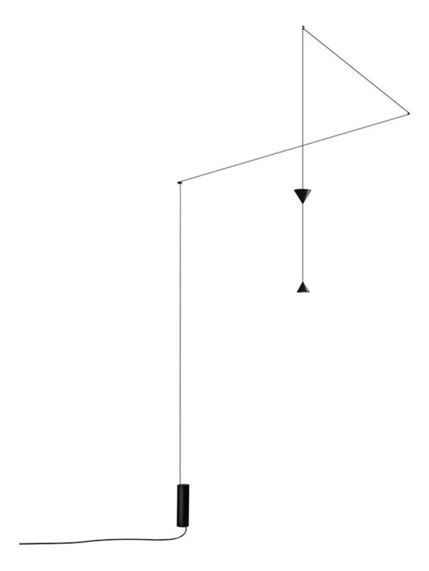 Filomena led hanging-floor suspension lamp