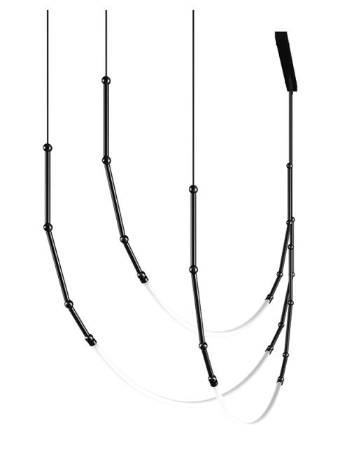 Leda suspension led linear canopy