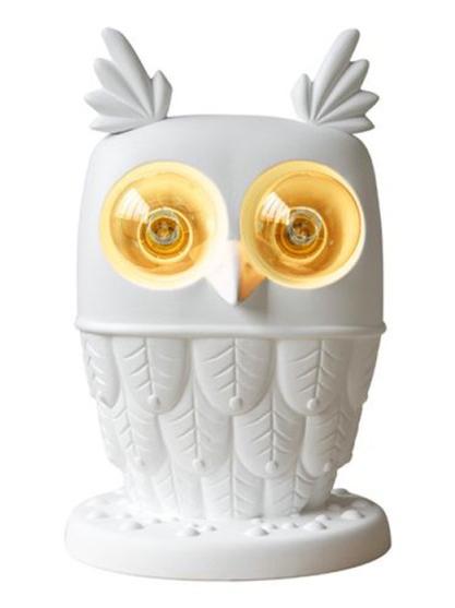 Ti Vedo owl-shaped table lamp
