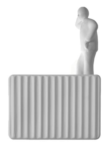 Umarell C led wall lamp