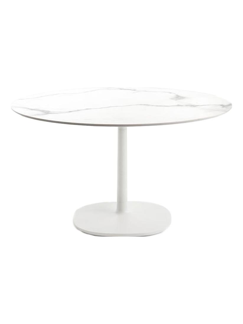 Multiplo Table - Stoneware Finish White Marble