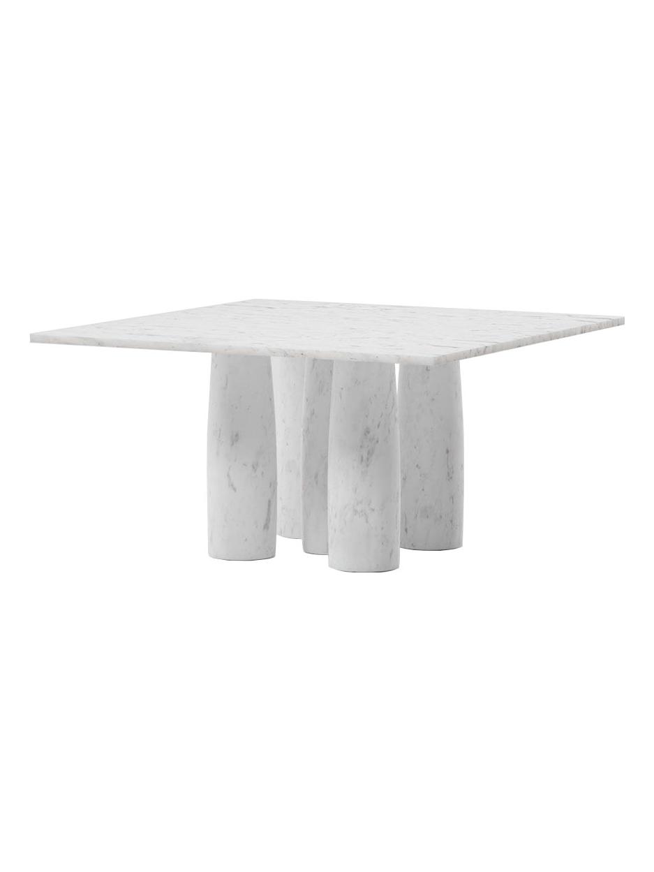 Il Colonnato Square Table - L. 140 cm - 5 Legs / Marble