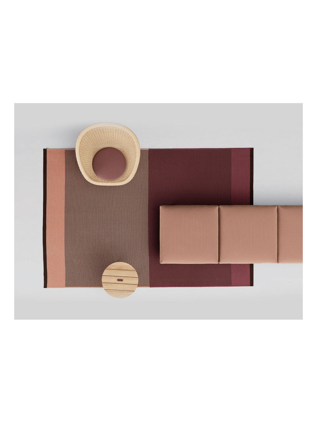 Line Rug 4x3 - Slot Canyon