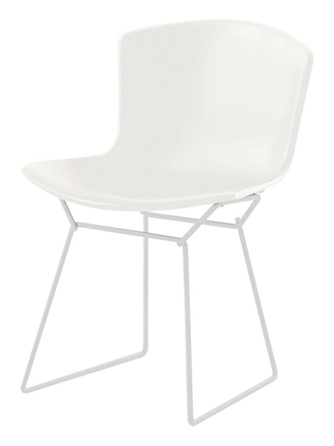 Bertoia Side Plastic Chair - White