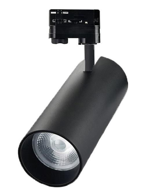 Adjustable Three-phase Track Spotlight 30W LED 55° for Indoor