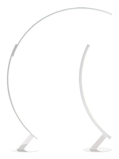 Kyudo arc led floor lamp