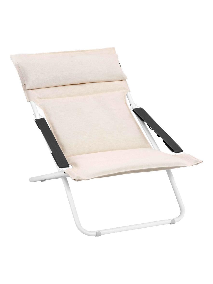 Bayanne Longue Deckchair - Argile