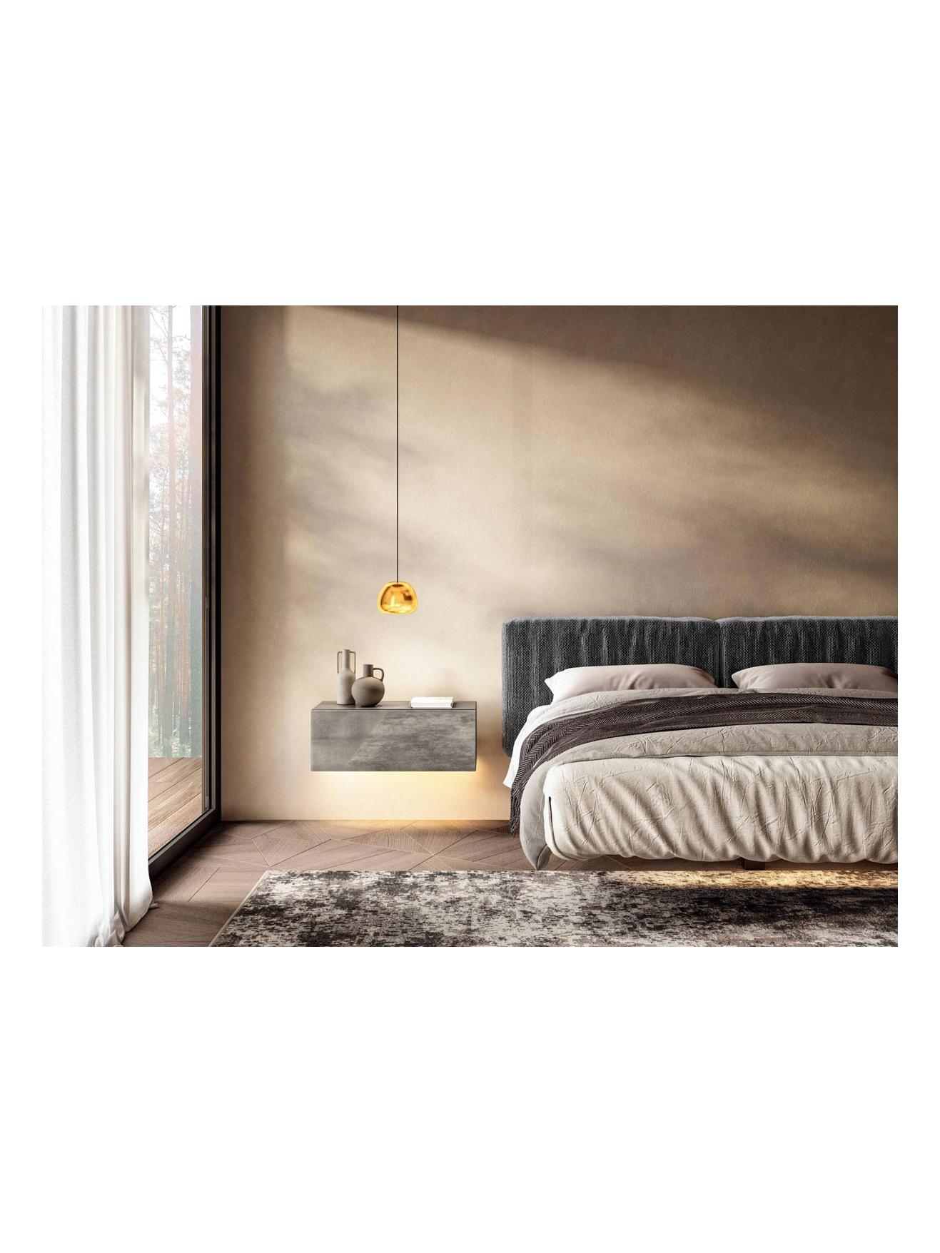 36e8 Bedside Table - T4401 Dove