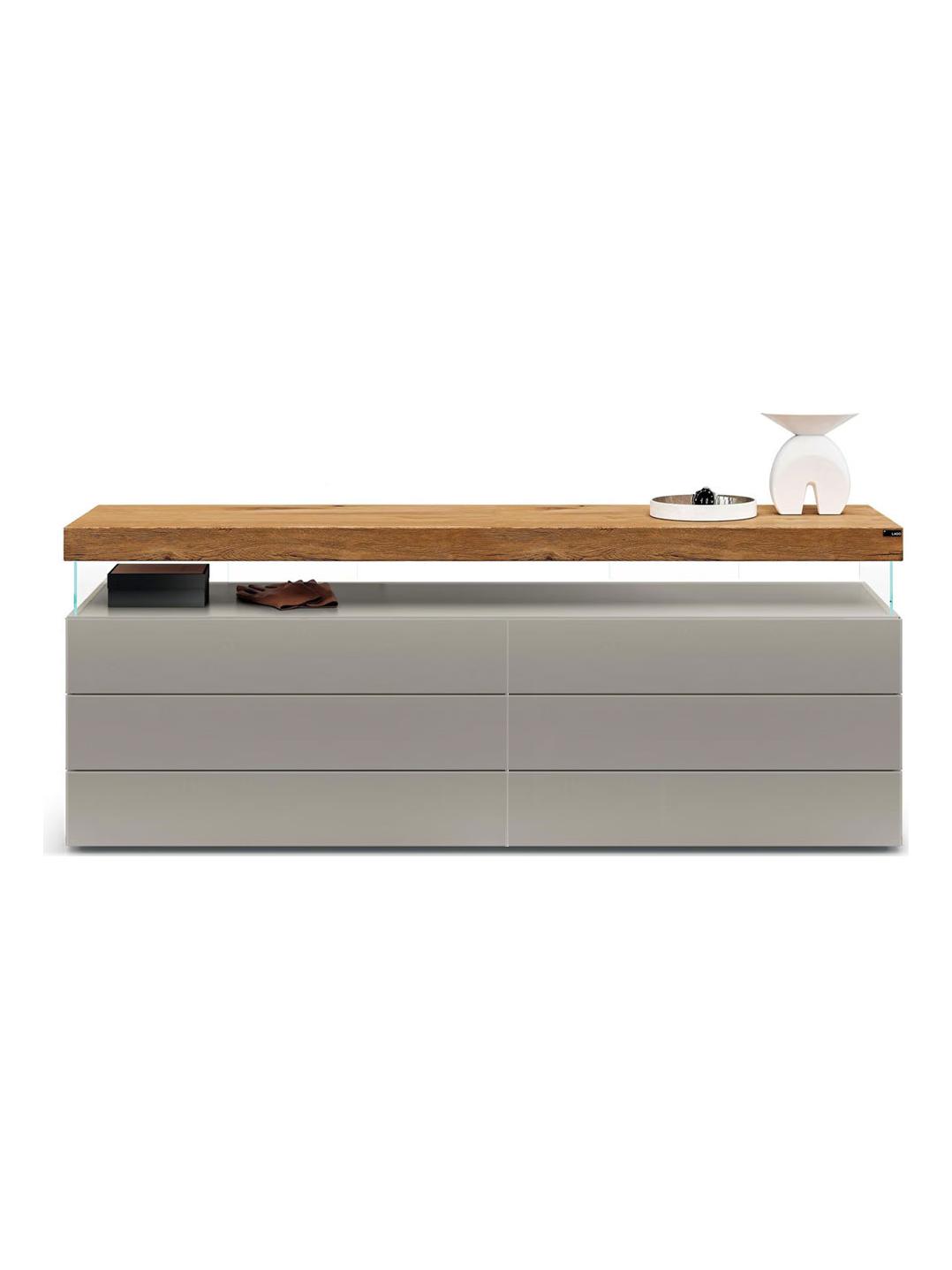 Air Dresser - 2140006 Polished Glass Dove Grey