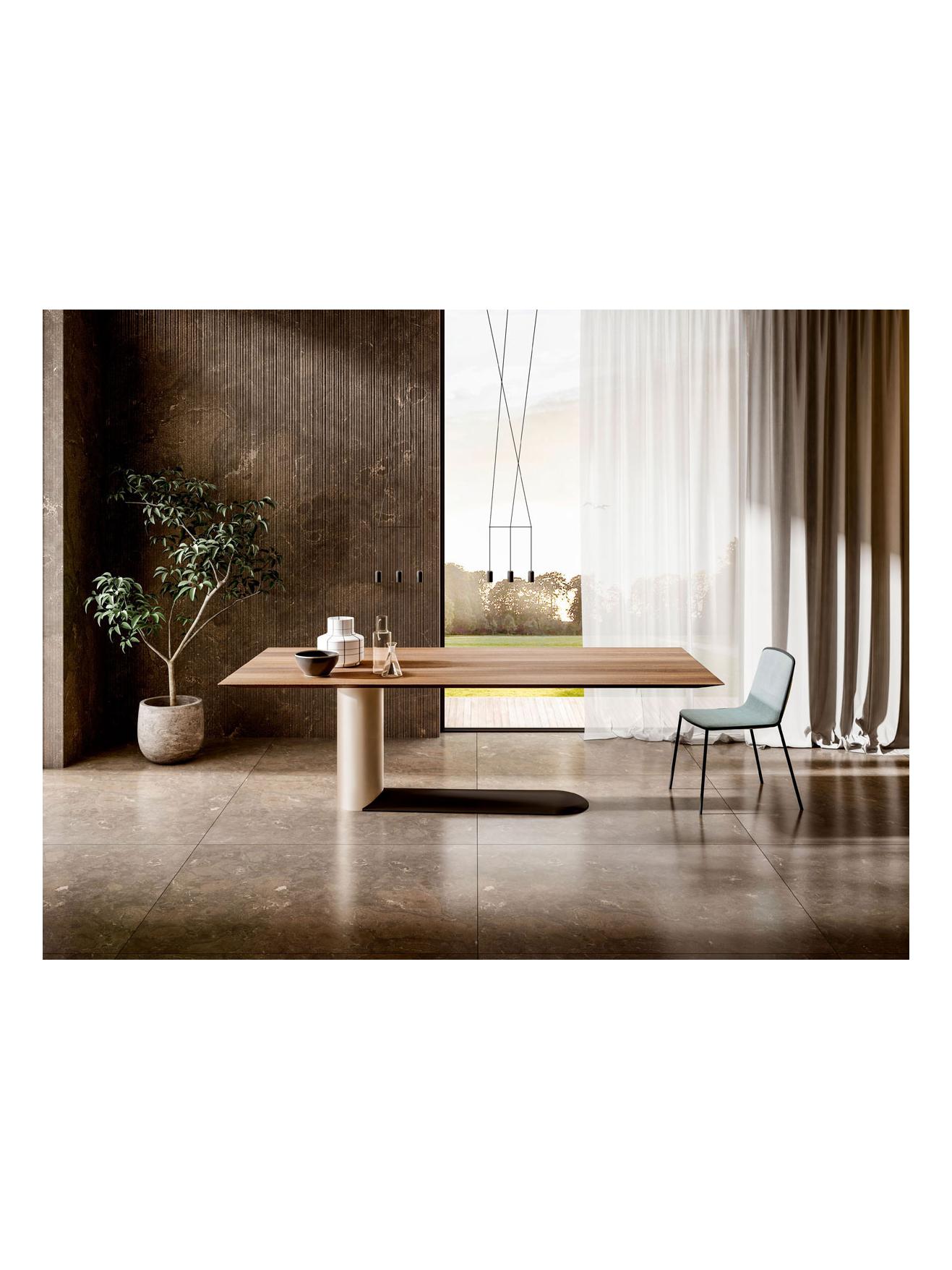 Bold Table Haywood / Dove Grey